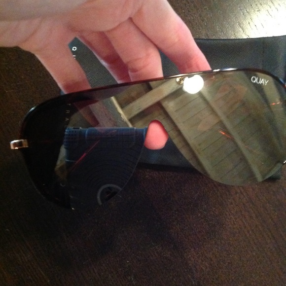 1 left Quay Empire tortoise silver shield sunnie - Picture 4 of 5